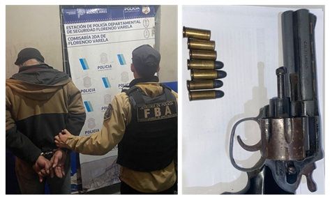 F. Varela - Anciano armado fue detenido tras causar disturbios